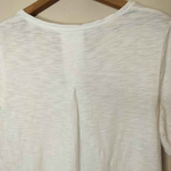 Chico's The Ultimate Tee Shirt Cotton Modal Hi Low - Picture 9 of 11